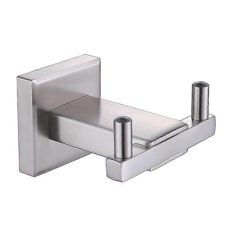 304 Stainless Steel Hook, Bathroom Double-ended Coat Hook, Square Coat Hook