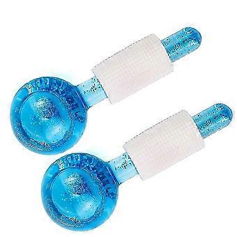yougang2pcs Ice Therapy Ball Facial Roller Compatible With Cold Facial Massage Roller Balls