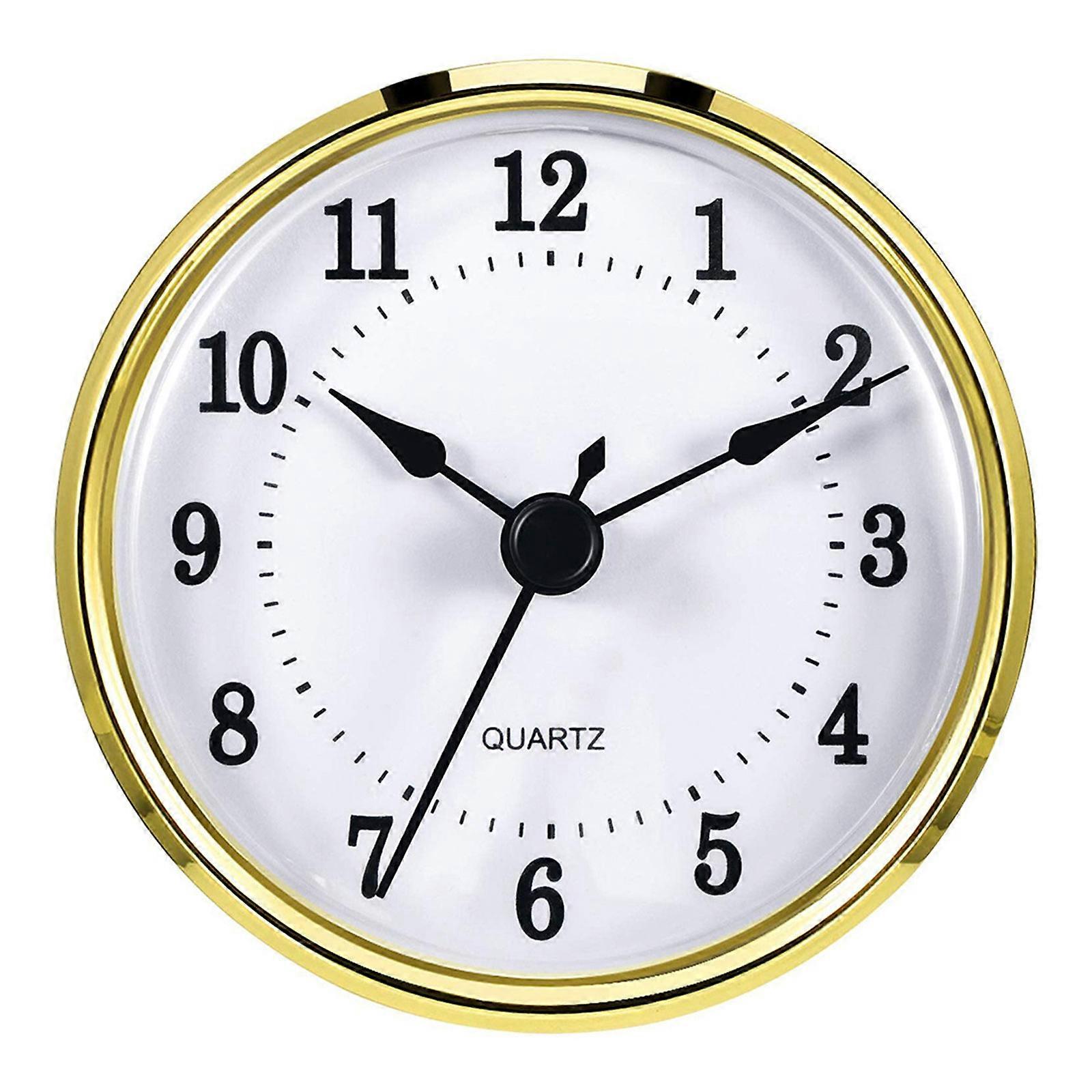 Classic Clock Craft Insert Clocks Movement Quartz Diameter 80mm Number