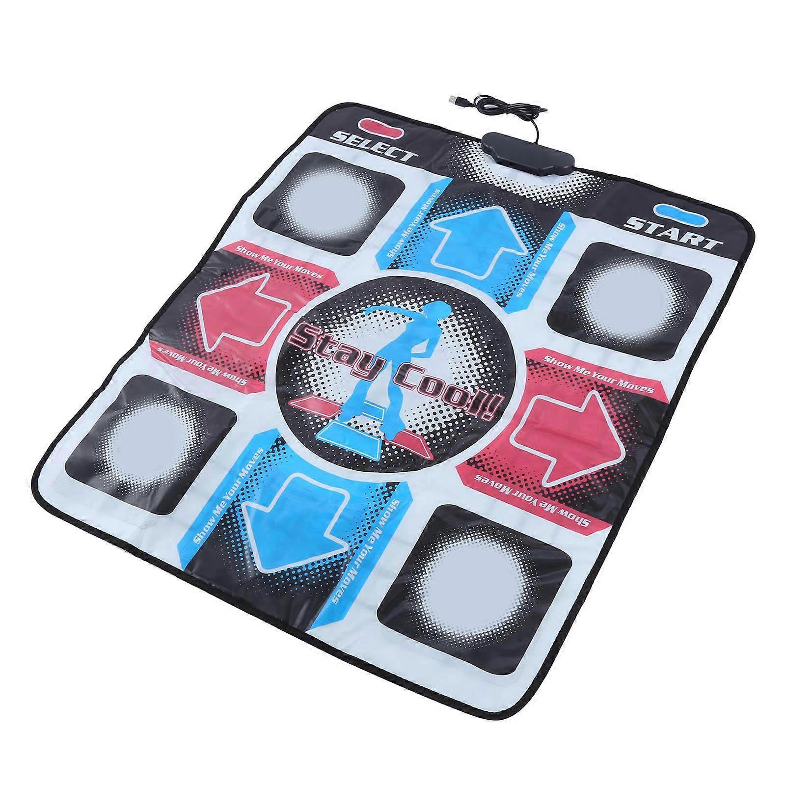 NonSlip Durable Wearresistant Dancing Step Dance Mat Pad Dancer Blanket with USB for PC