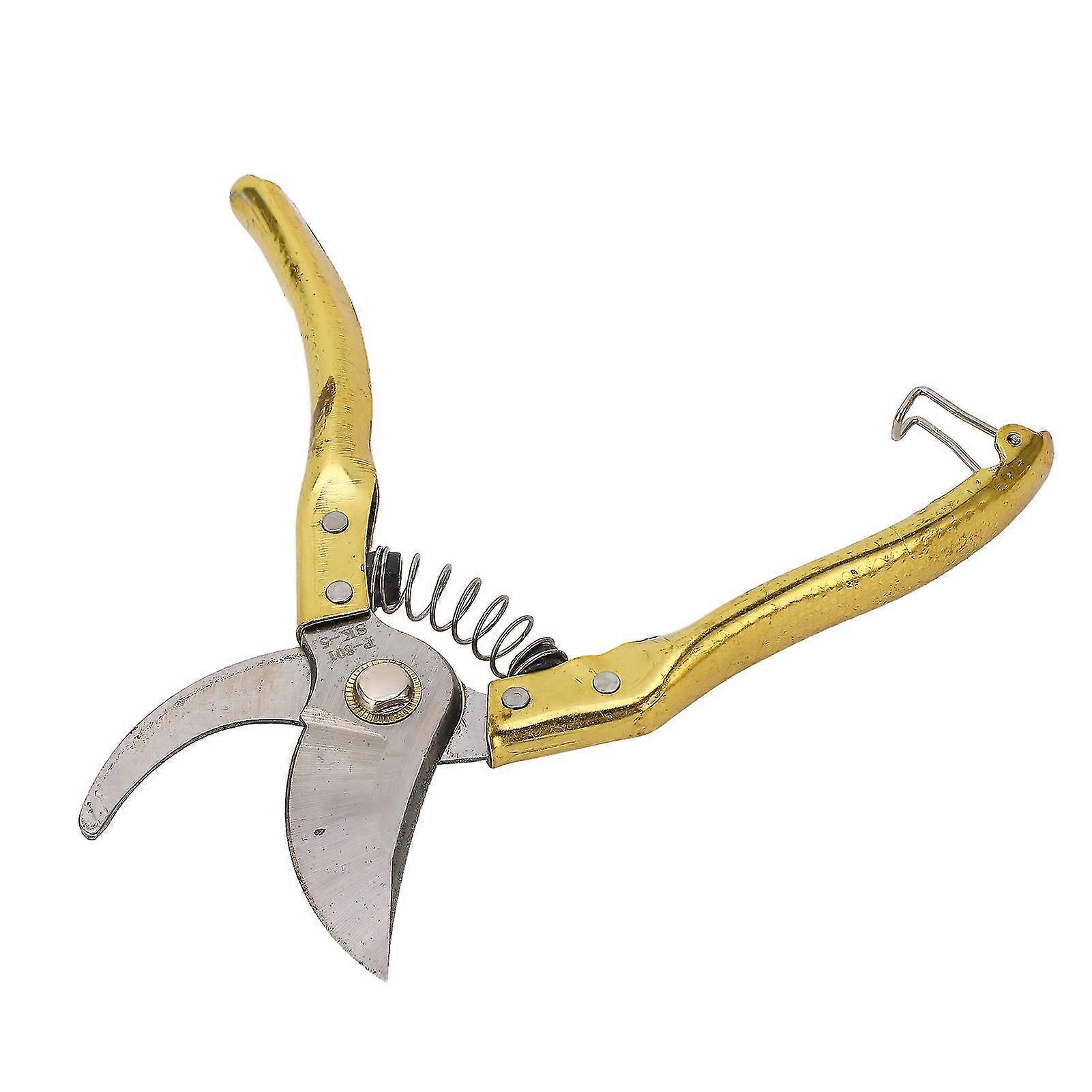 Heavy Duty Ergonomic Ratchet Pruning Shear for Efficient and Easy Trimming
