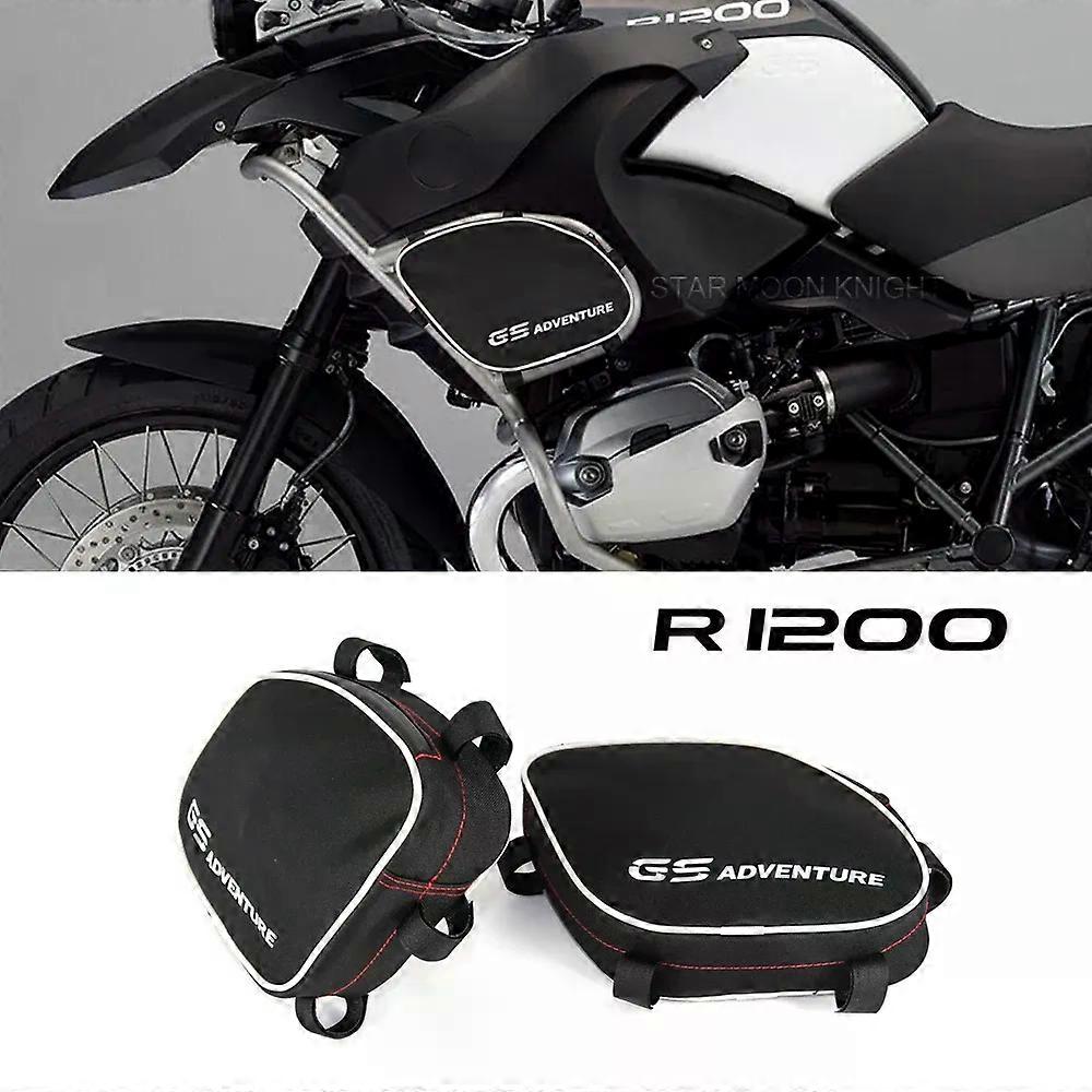 Crash Bars Moto BMW R1200GS Adventure 2005-2012 Avec Sacs Étanches Outils Et Garde Moteur