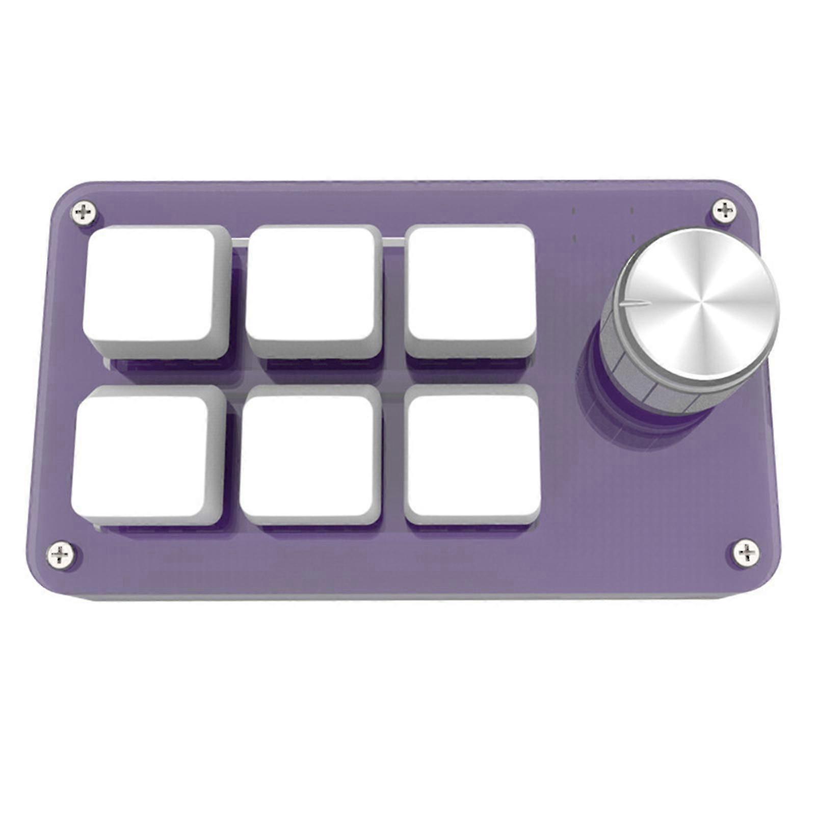 Keyboard Metal Rotary Button Quick Response Type-C Cable Knob Mechanical Gaming Keyboard for Home Use