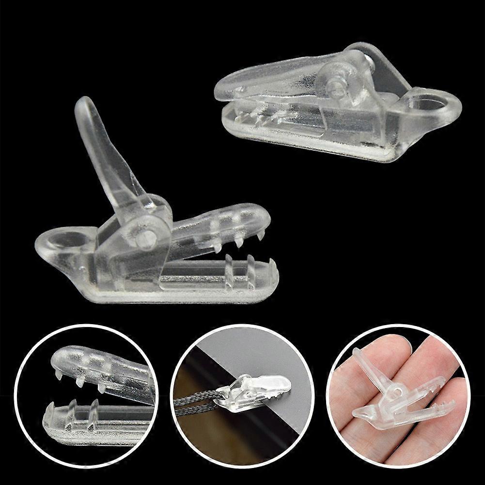 10Pcs Tarpaulin Clip Tent Canopy Clip Buckle Outdoor, Wind Protection Ropes Clamps Reusable Awnings Mountaineering Camping Accessories
