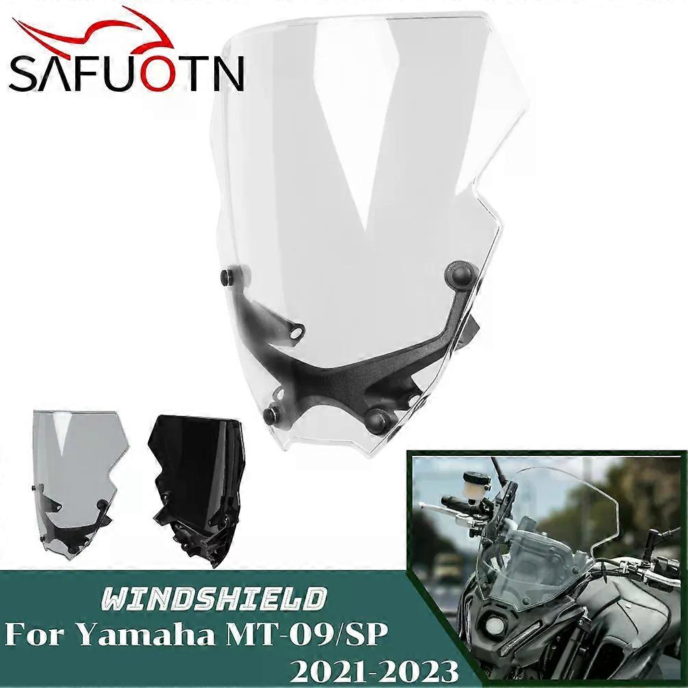 MT09 Sport Touring Windshield Windscreen compatible for MT-09 MT 09 SP 2021 2022 2023 Motorcycle Wind Deflector Shield Screen MAXP