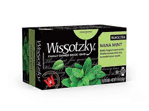 Wissotzky Black Tea Nana Mint