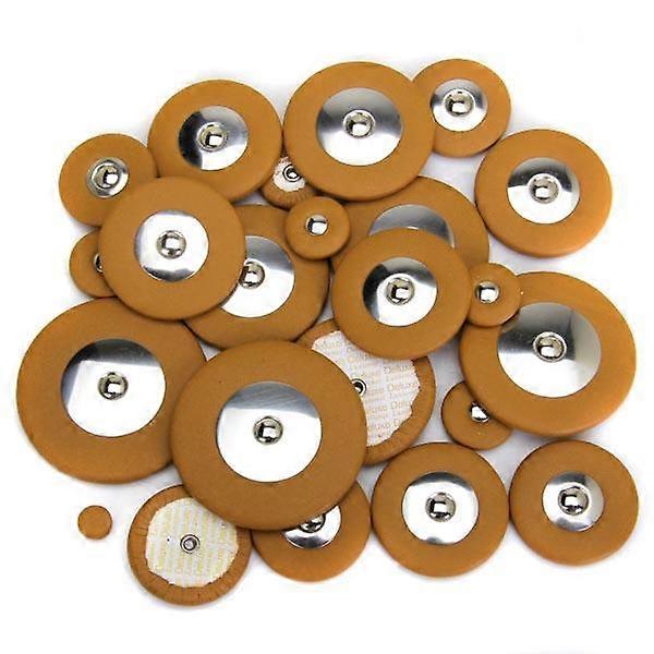 Set of 25 Tenor Saxophone Replacement Synthetic Leather Pads