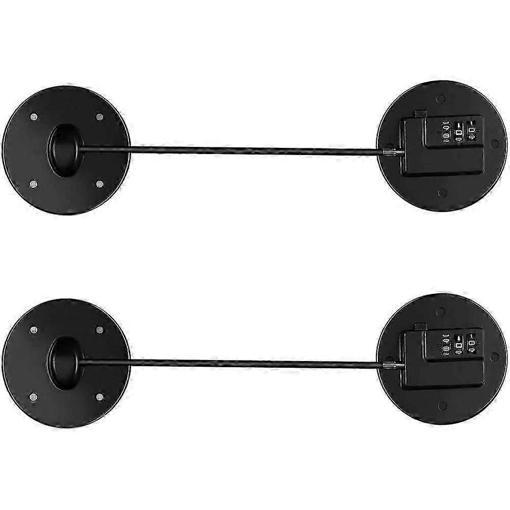 2 Pack Refrigerator Lock Refrigerator Child Lock Freezer Door Lock Strong Coded Lock Fridge Safety