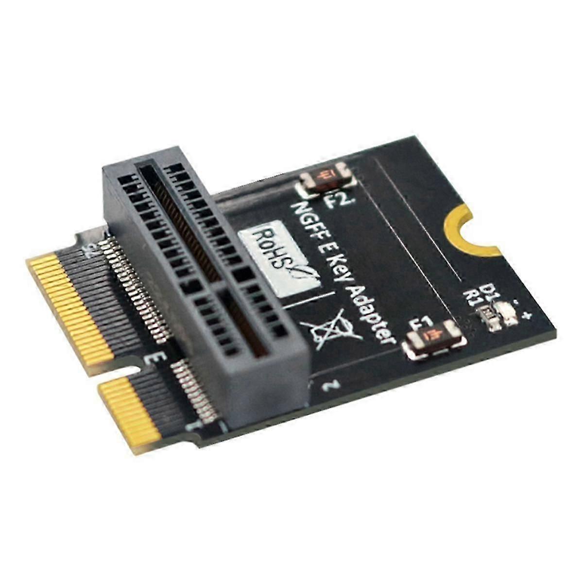 M.2 NGFF E-Key a E-Key Converti scheda adattatore per AX200/201/210 WiFi Card Installazione verticale js