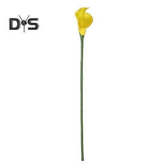 Non fading Artificial Plant Eye catching Fancy Crimping Calla Simulation Flower