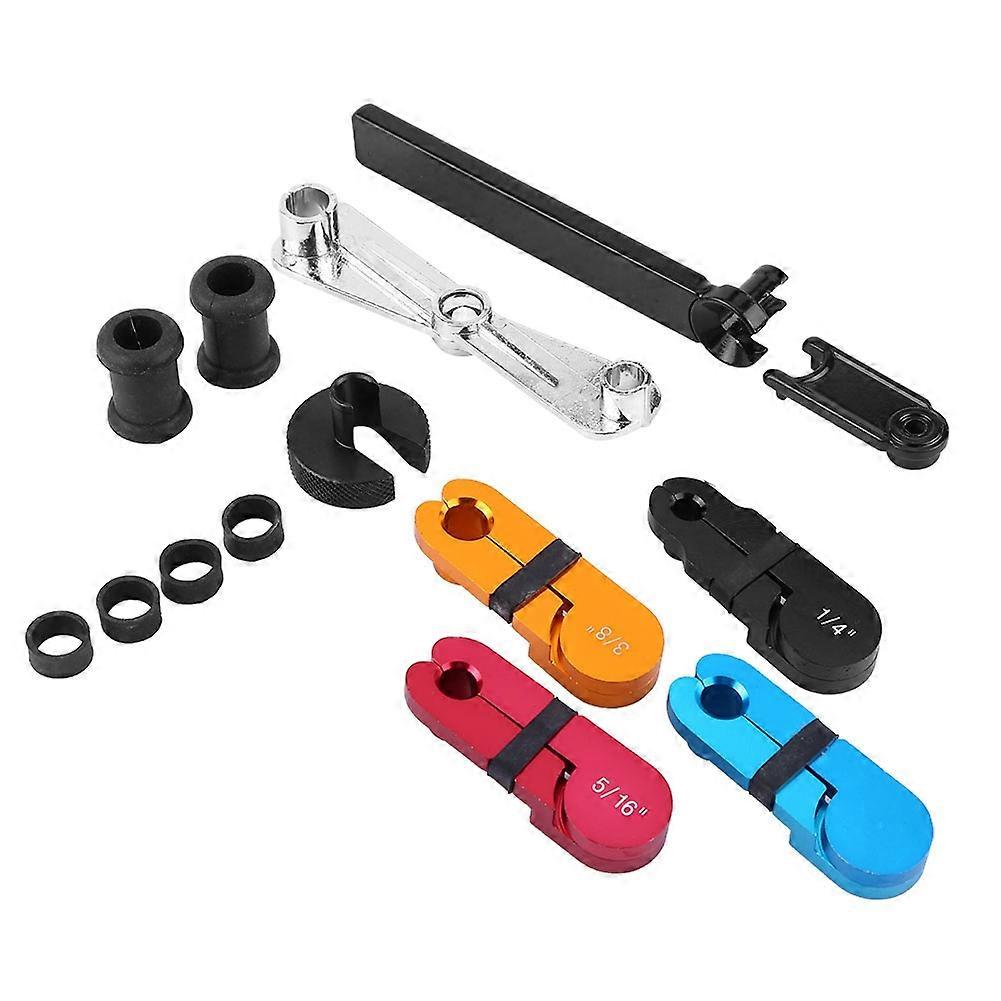 8 pcs Car Fuel Transmission Oil Cooler Line Disconnect Tool Set Tank Filters
