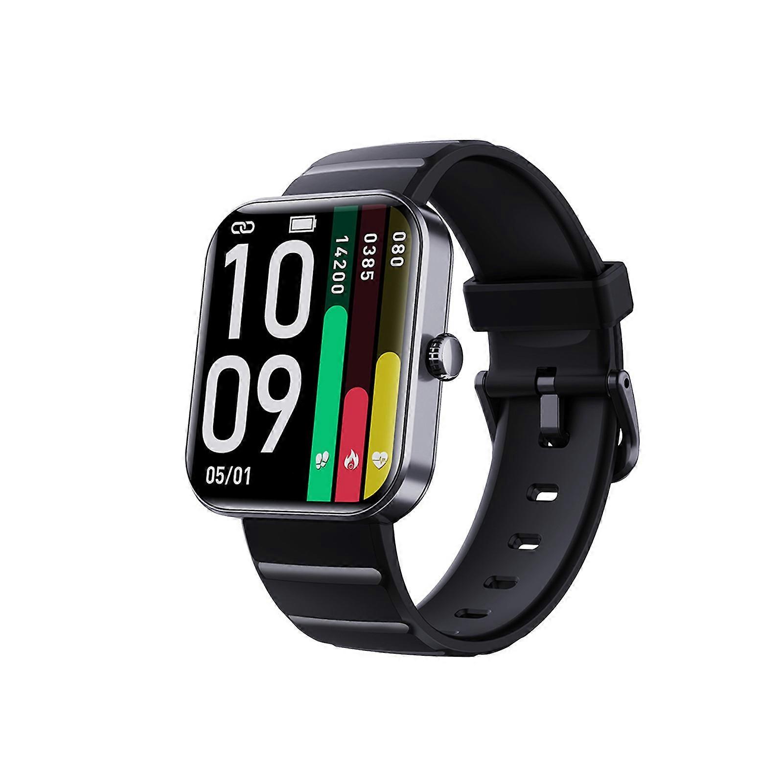 1.9 Inch High-definition Large Screen With Multi Theme Style 100+ Dial Message Reminder 50+sports Smartwatch PUW1090
