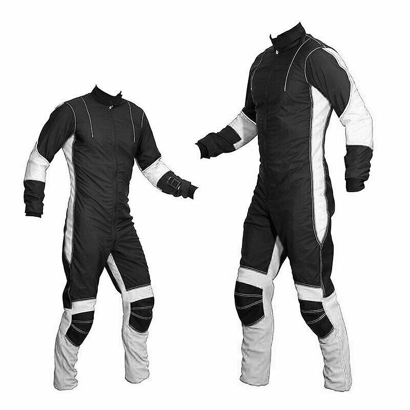 New Freefly Skydiving Suit Black White Se -01
