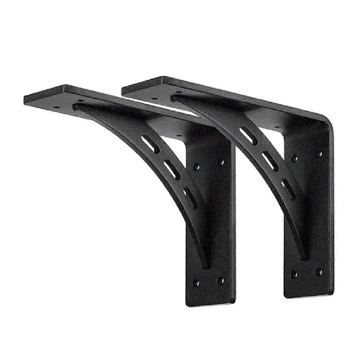 Heavy Duty Shelf Brackets , Max Load 1100 Lbs ,Premium Metal Mantel Brackets (Set of 2) Fireplace Ma