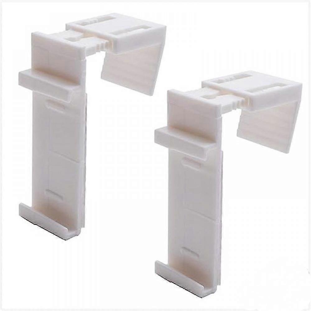 4 Set of Accessories for Roller Blinds, Clamping Support for Roller Blinds, No Drilling, Adjustable from 1.5 to 2.2 cm, for Roller Blinds, Blackout S