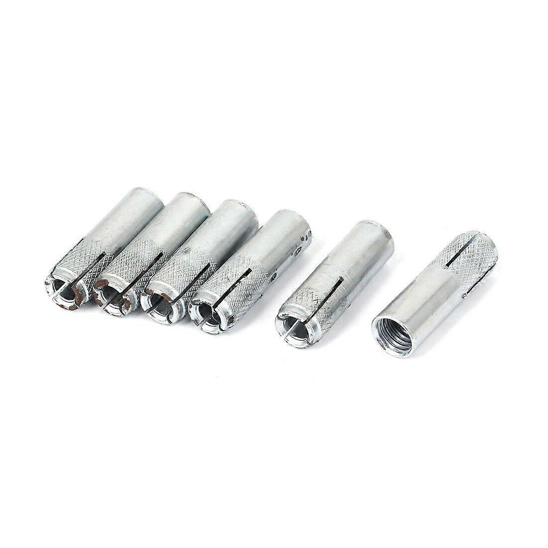 Tool Parts and Accessories 6pcs M10 Thread Inner Expansion Bolt Screw Nuts Sleeve Anchors 38mm X 12mm (CN14082400211)