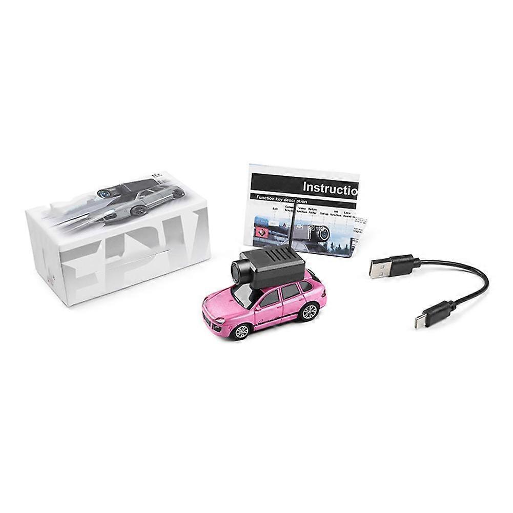 Mini FPV Remote Control Car - Silver (with Camera+APP Control) 1:64