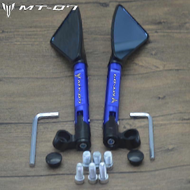 Για Yamaha Mt-07 Mt 07 Mt07 2014-2018 πλευρικοί καθρέφτες οπισθοπορείας μοτοσικλετών αλουμινίου