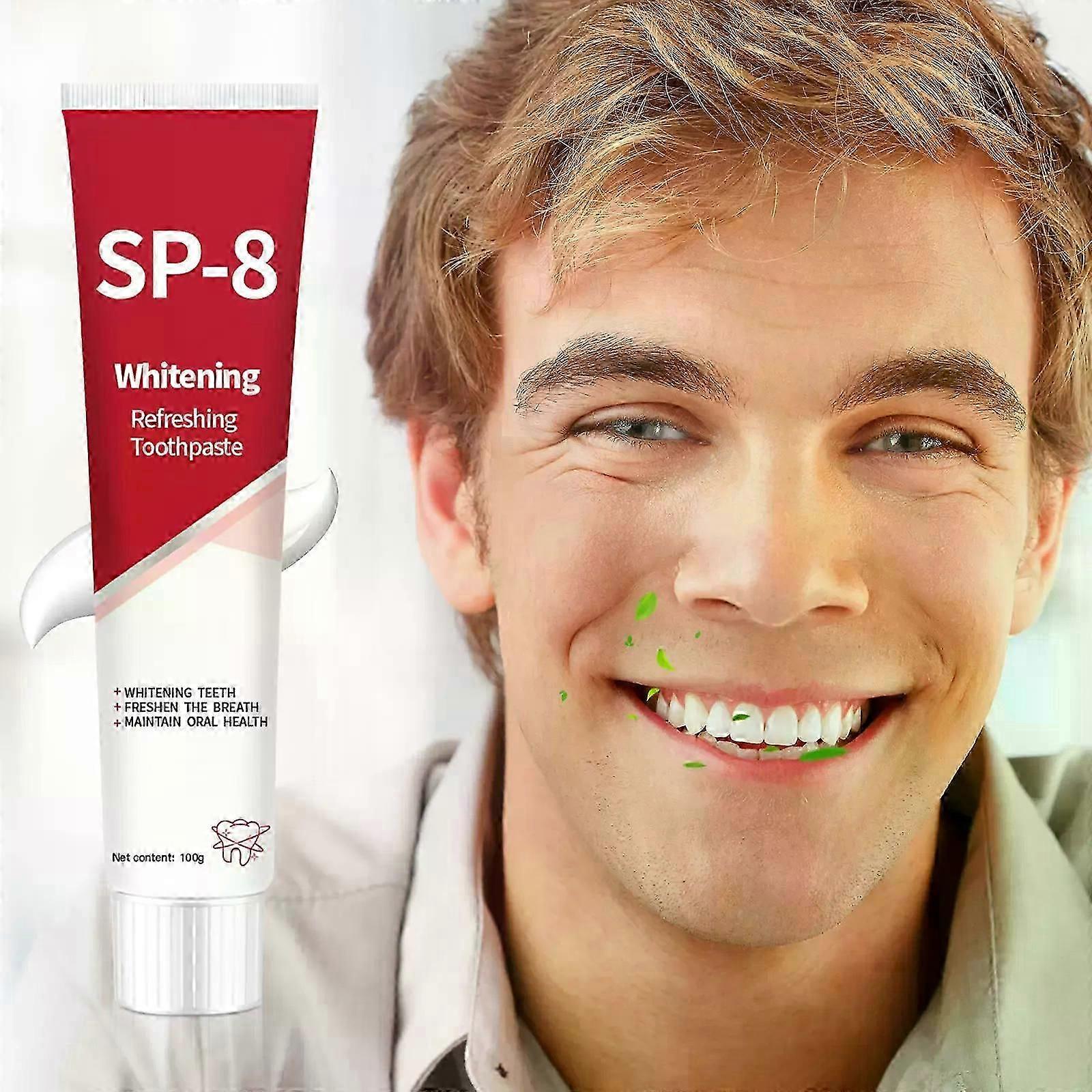 SP-8 Probiotic Toothpaste,Super ProbioticSP-8 Toothpaste,SP8 Ultra Whitening Toothpaste,SP 8 Toothpaste Fresh Breath,Deep Cleaning Care Toothpaste