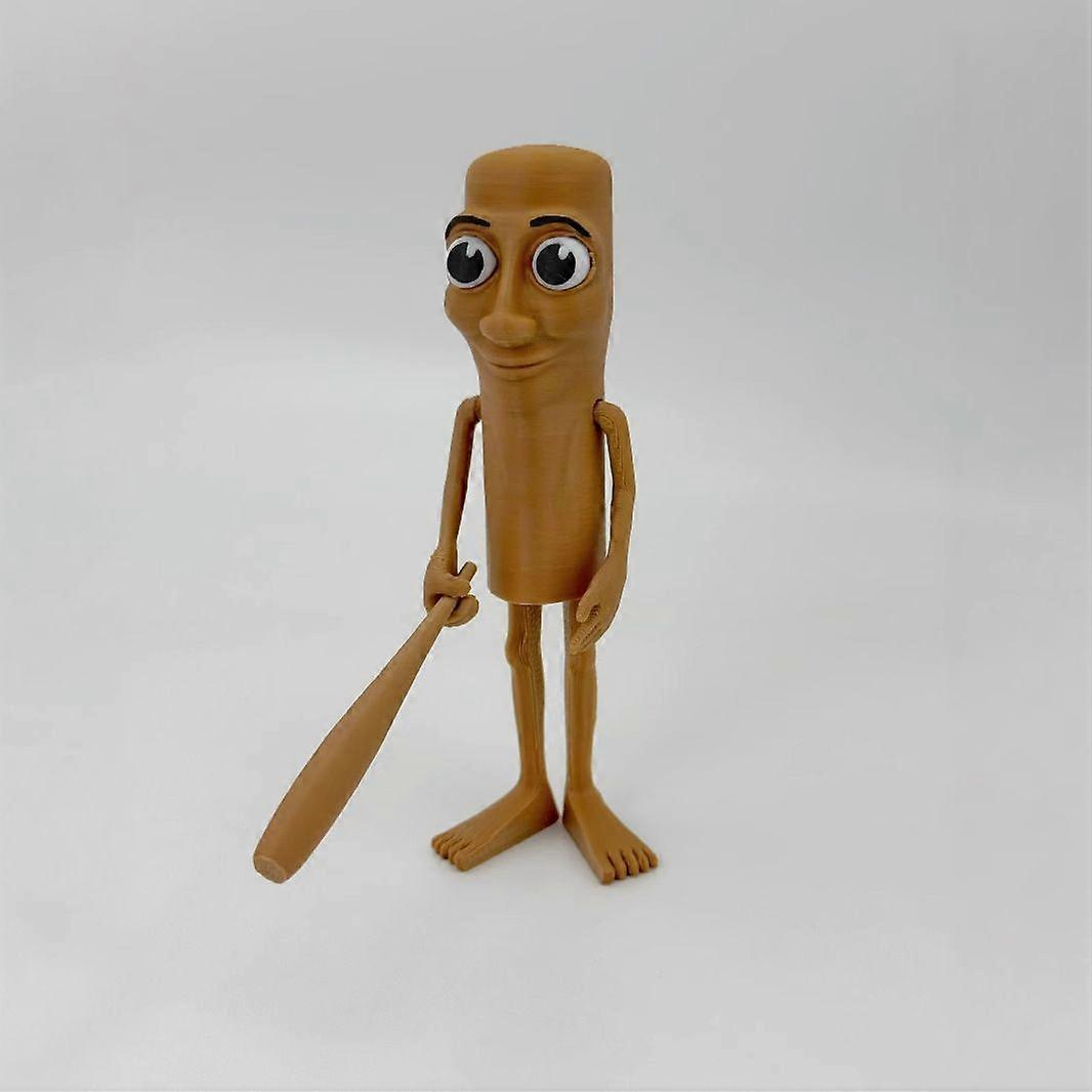 Brainrot AI 3D Printing Tung Tung Tung Sahur Action Toy Figures_a