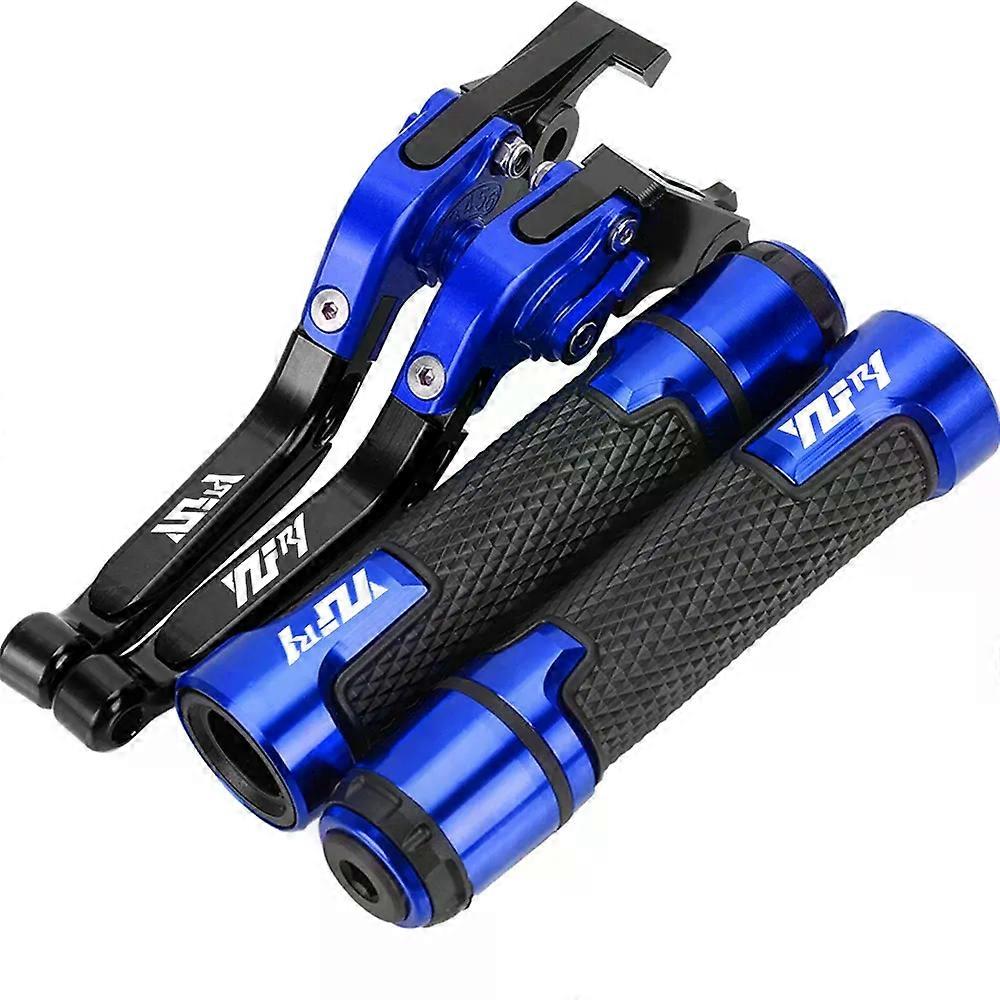 S’applique à POUR YAMAHA YZFR1 YZF R1 1999-2000 2001 2002 2003 Moto Réglable Extensible Pliant Frein Levier d’embrayage Guidon Poignées fin