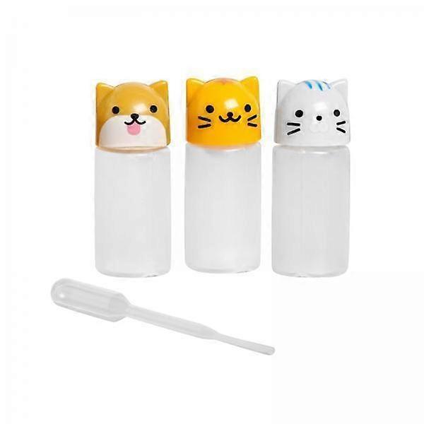 2xSauce Salad Bottle Condiment Bottles Empty with Cap Lids Ketchup Container