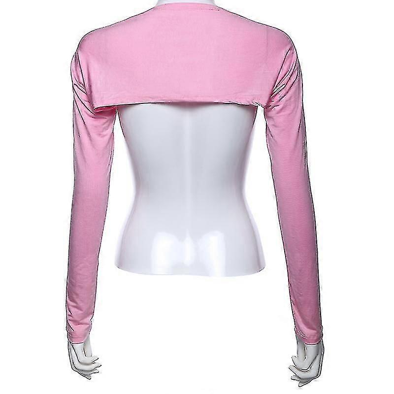 بوليرو يتجاهل للنساء الأكمام طويلة الذراع الأكمام اكسسوارات الحجاب مقاس واحد 20 لون