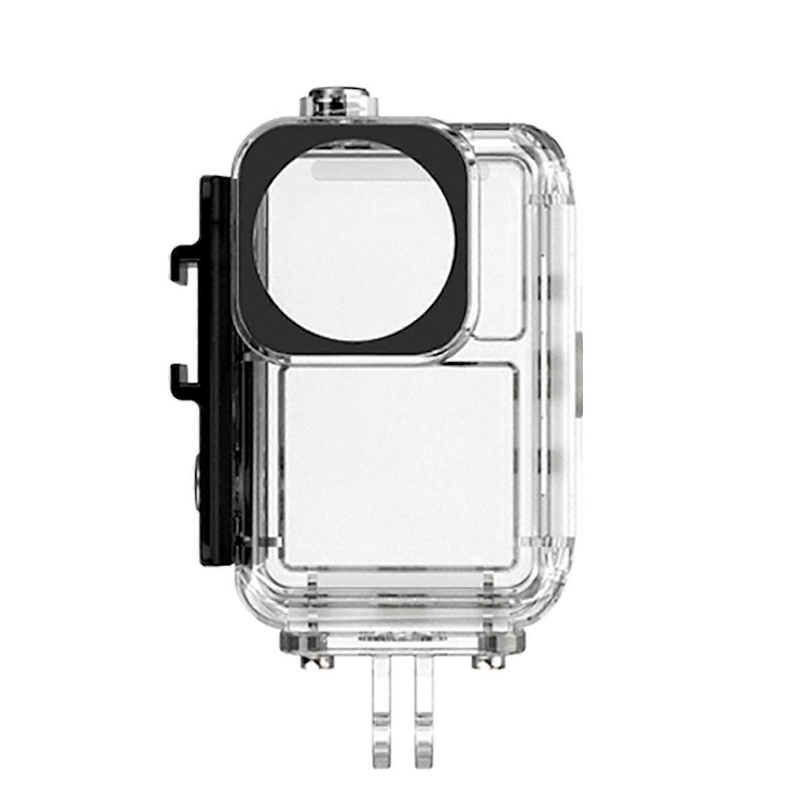 Upgrades Protective Case Plastic & Metal Camera Housing Easy to Carry Waterproof Case Compact Diving Case for action5