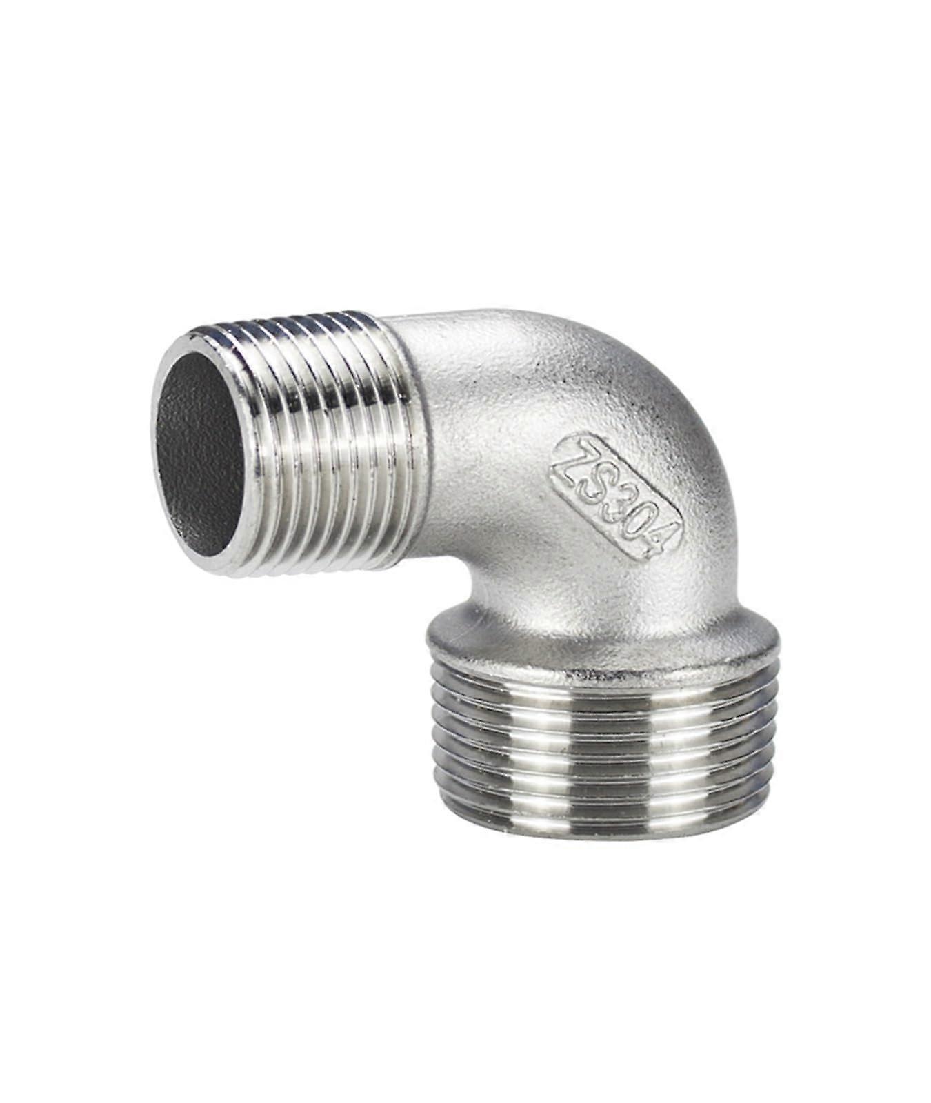 304 stainless steel double outer wire reducing elbow 4 minutes outer wire reducing elbow