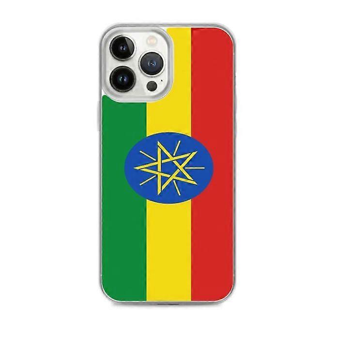 iPhone Case - Multicolor - Ethiopia Flag - Soft - TPU - Compatible with iPhone 13 Pro Max