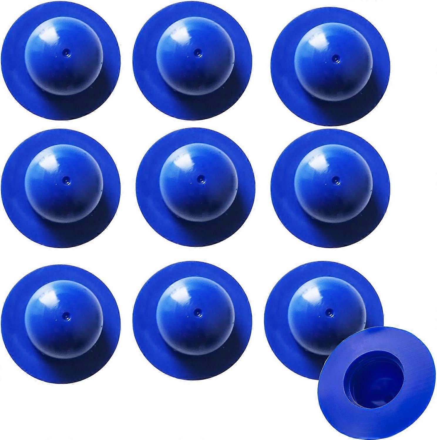 10 Pieces Intex Pool Plug, Replacement Bottom Plugs for Pool Filter Pump, Compatible with Intex Pool (Blue)