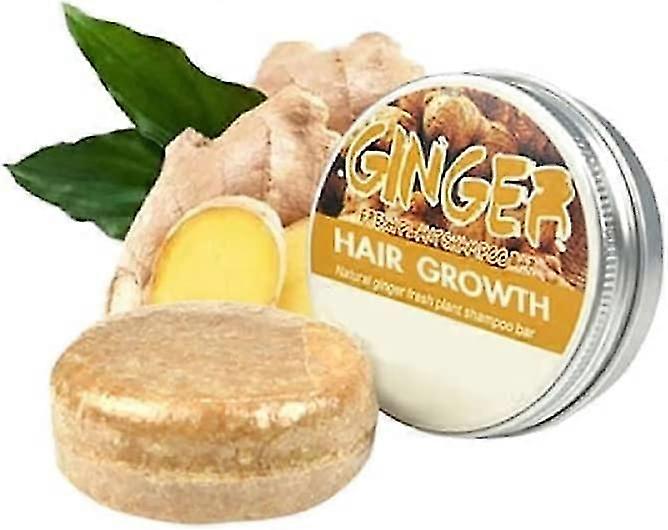 Ginger hair regrowth shampoo bar