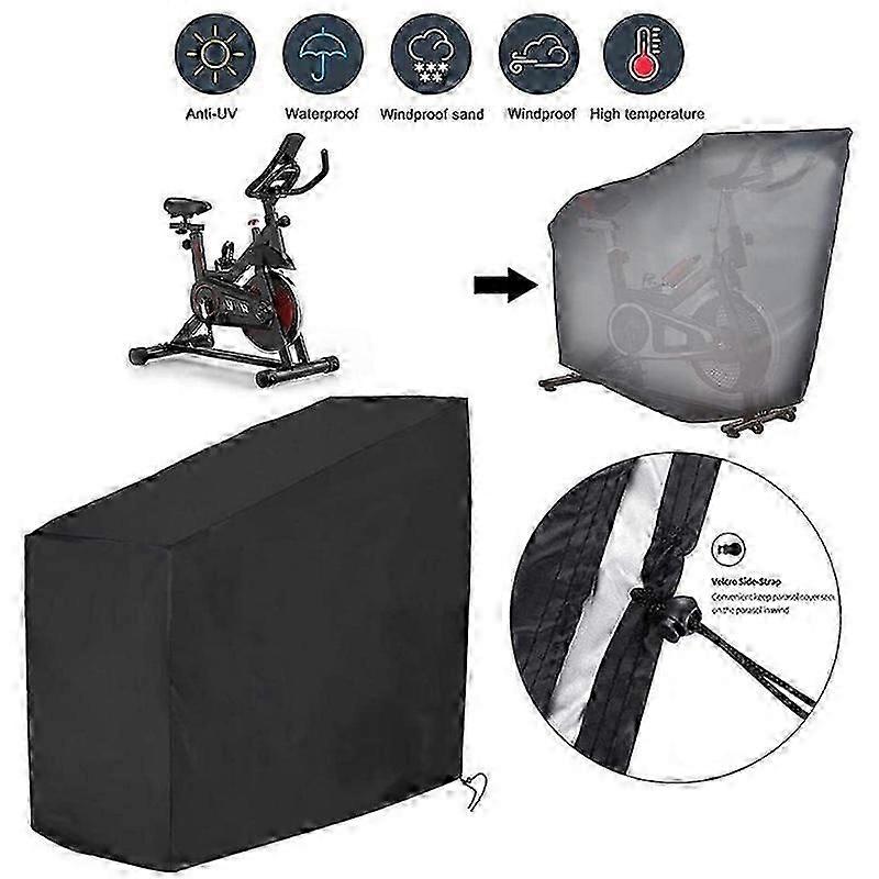 Waterproof Protective Cover In Oxford Fabric For Exercise Bike