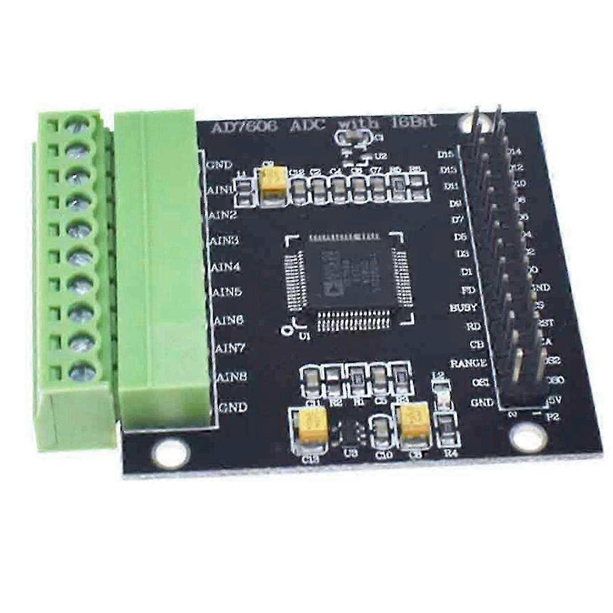 AD7606 Module Multi-Channel AD Data Acquisition Module 16-Bit ADC 8-Channel Synchronous Sampling