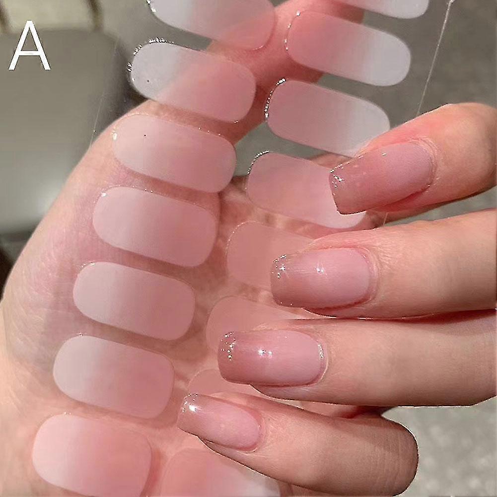 Gradient Nail Patch Spring/Summer Fresh Nail Stickers 2025