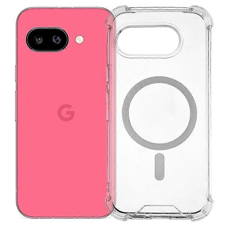 Compatible For Google Pixel 9a Case Compatible with MagSafe 1.5mm Shockproof Clear Phone Back Cover