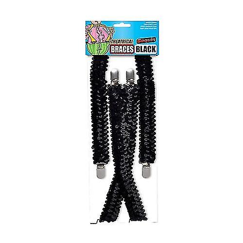 Bristol Novelty Unisex Adults Sequin Braces