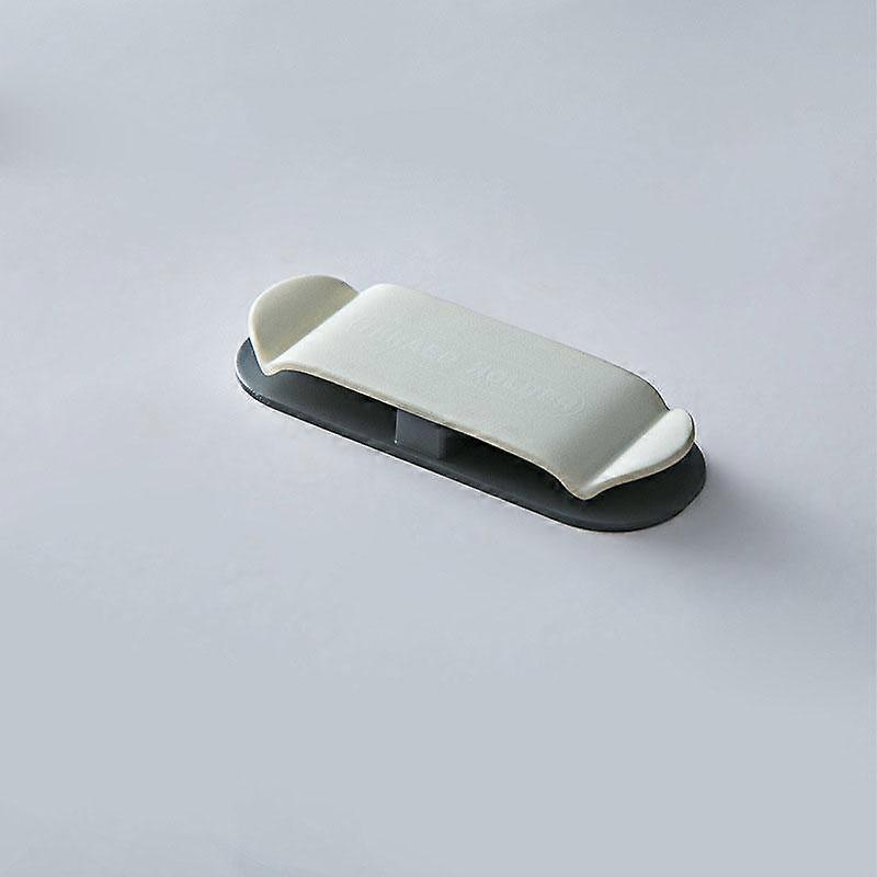 Power Plug Socket Holder Wall-mounted Self-adhesive Hook Multifunctional Wall Hook USB Data Cable Winder Earphone Receiver