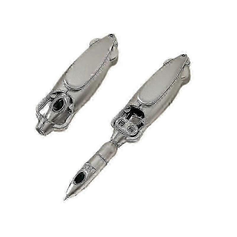 Transformer Pen Dekompression Schreibwaren Tintenfisch Oddball Push-Up Kugelschreiber 1ml-Yvan