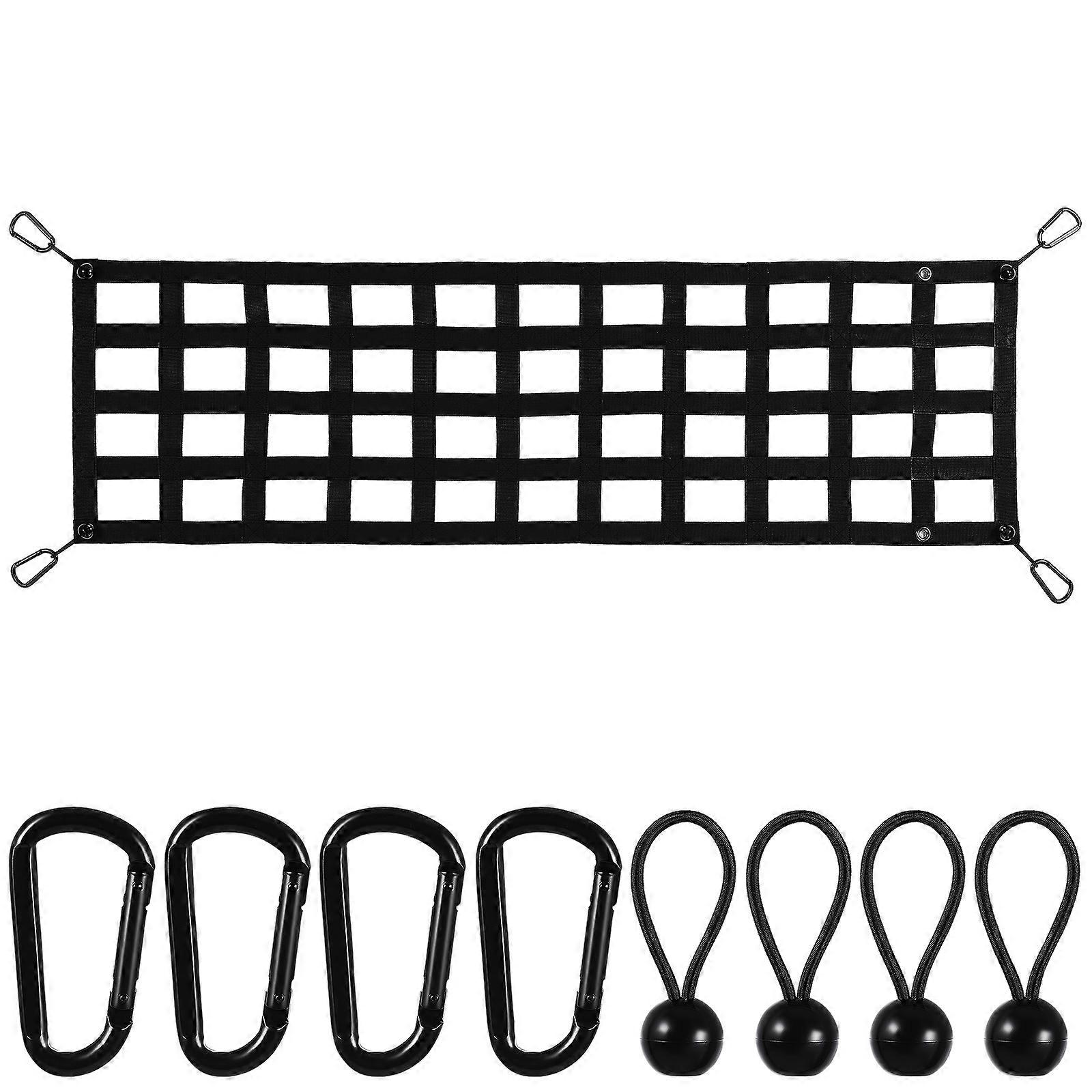 Cargo Net for SUV & Truck Bed Storage Durable Material, Easy Installation, Universal Fit for Enhanced Safety
