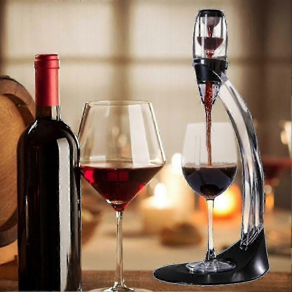 Decanters Portable Pouring Pot Wine Quick Decanter Set Wine Dispenser Dispenser Decanter With Filter Holder
