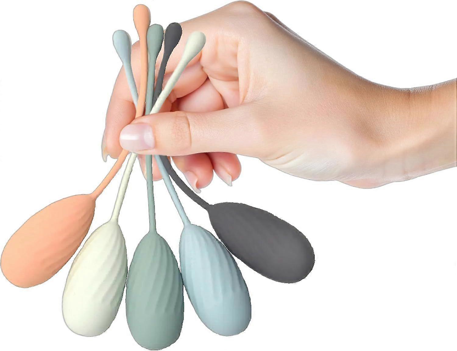 Spiral Grip Kegel Weights System - Progressive Strength Training Set for