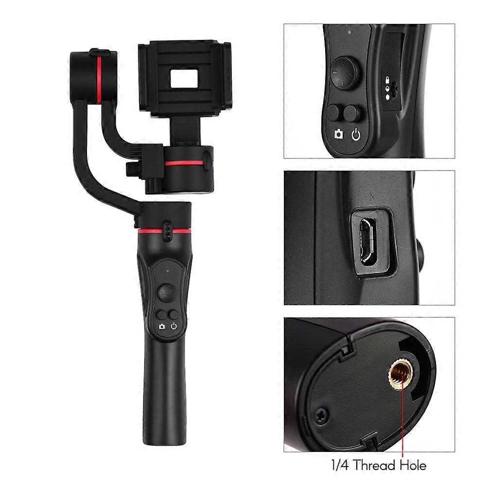 Smartphone 3-Axis Gimbal Stabilizer - Vertical Shooting Modes for iPhone/Samsung/Huawei