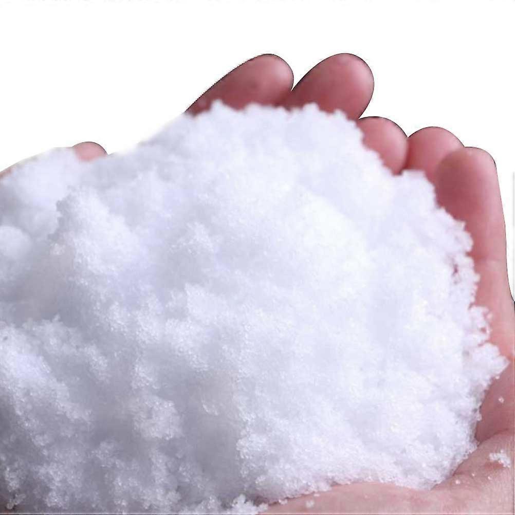 クラフトとディスプレイテーマの誕生日パーティーのための白い偽の雪500G雪粉