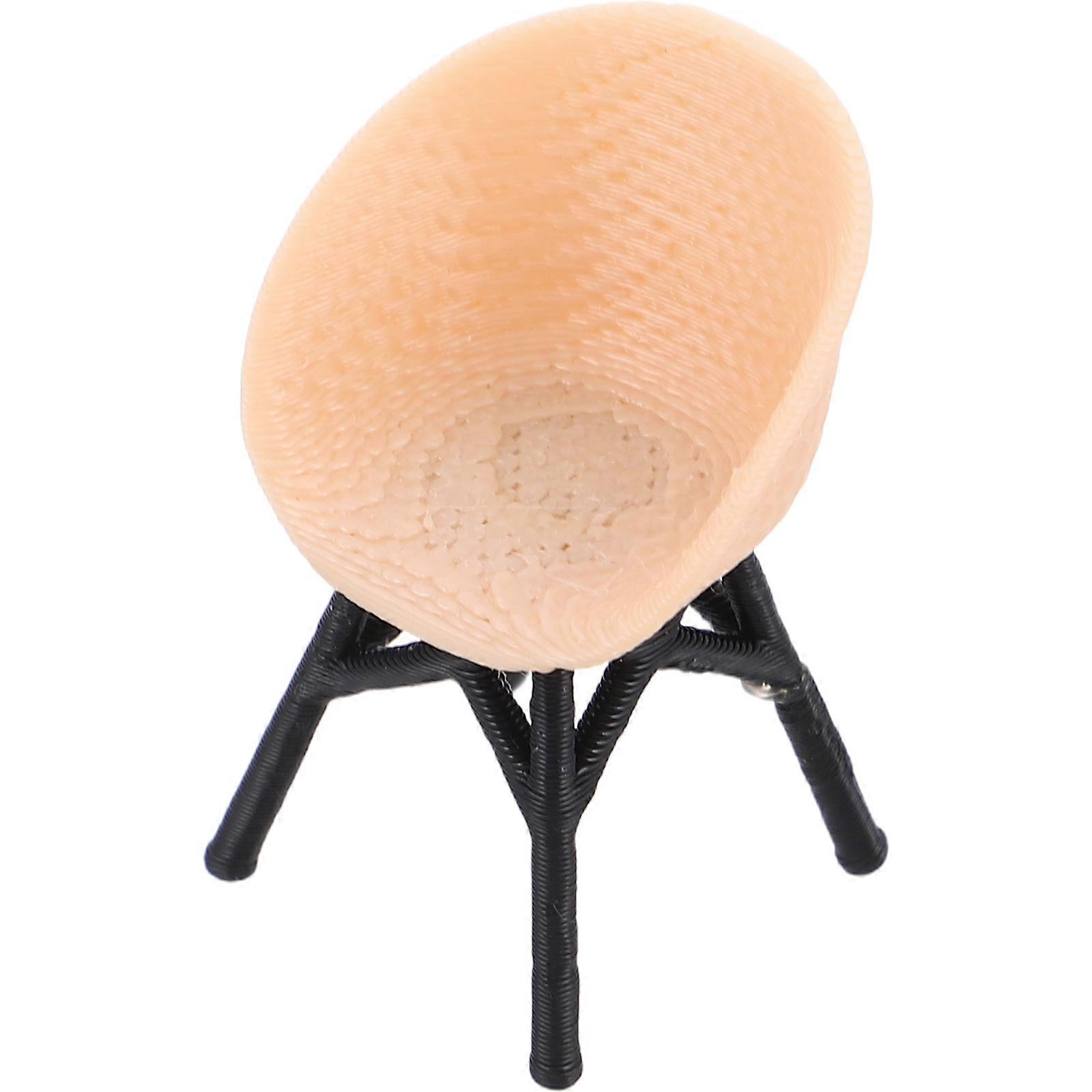 Furniture Model Miniature Chairs For Dollhouse Architectural Models Realistic Appearance High Precision 1Pack