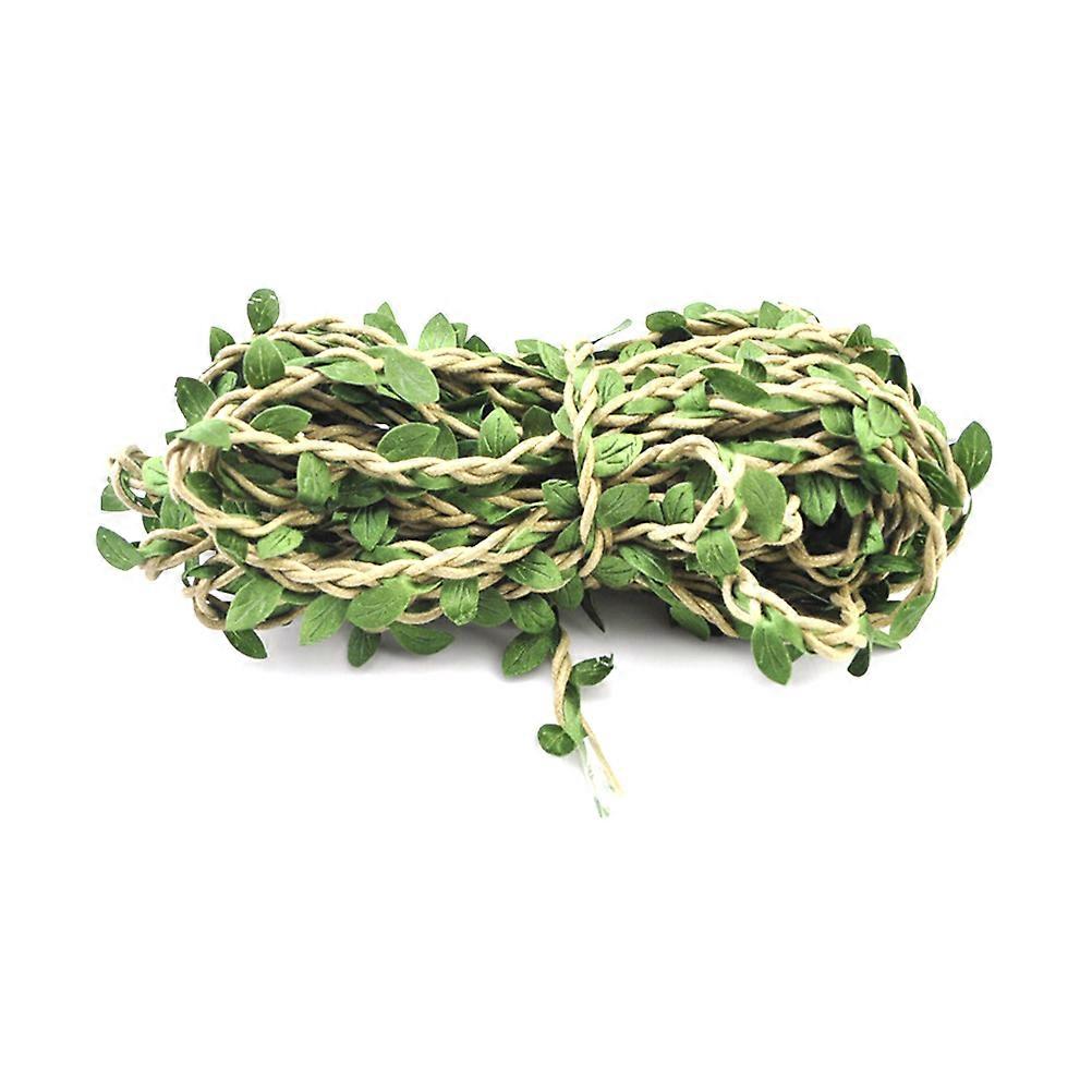 Home D茅cor Products Trailing Artificial Plants for Festivals and Celebrations 1Pack Khaki 10m