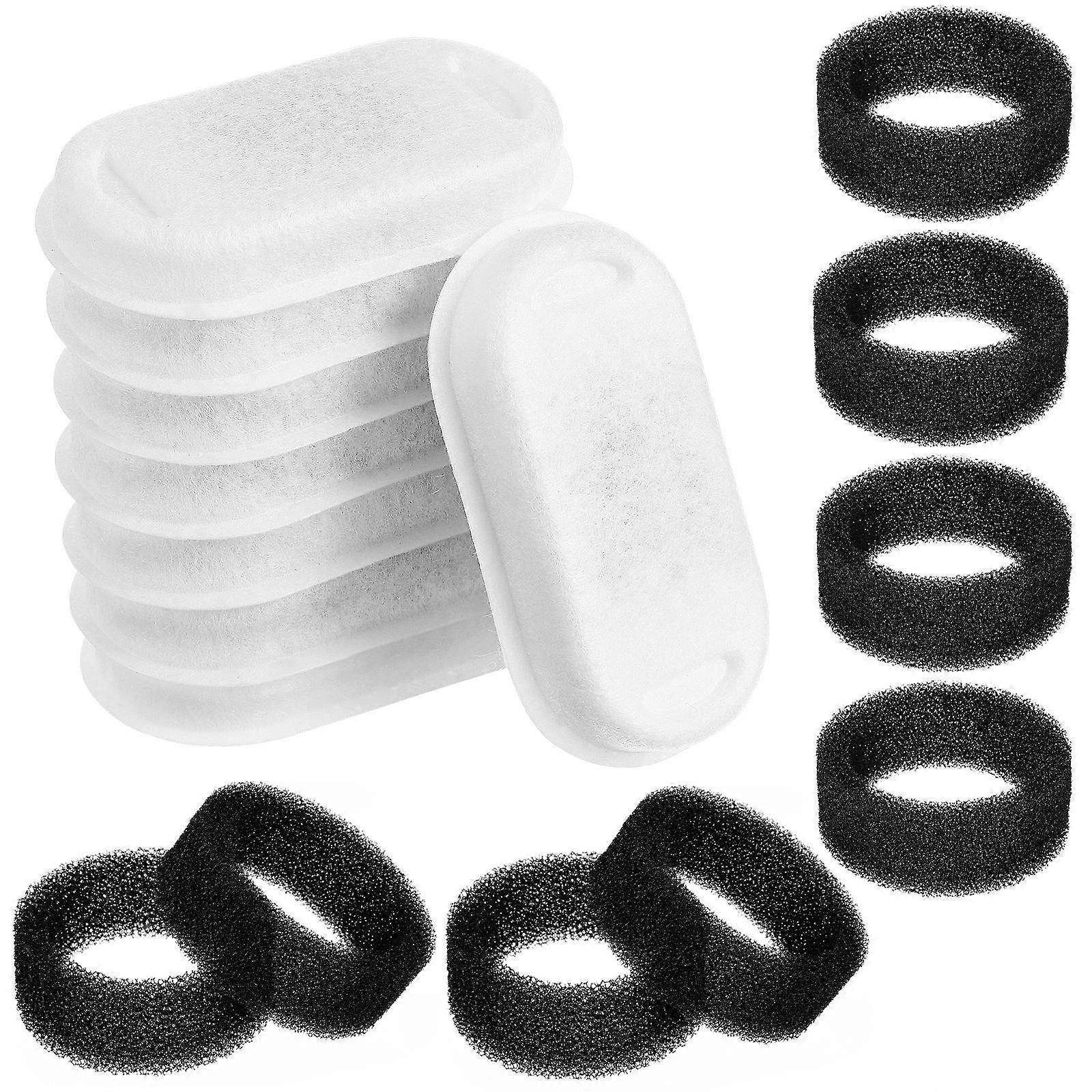 Pet Replacement Filter Pet Fountain Filters Wide Compatibility Non-Woven Fabric 1Set