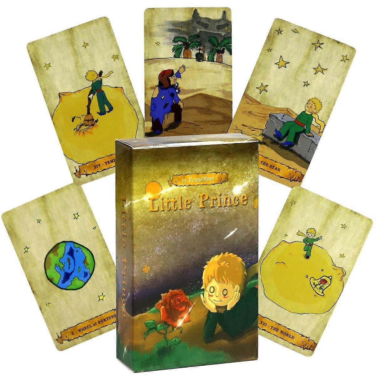 Little Prince Tarot Deck English Oracle Cards Divination Gift