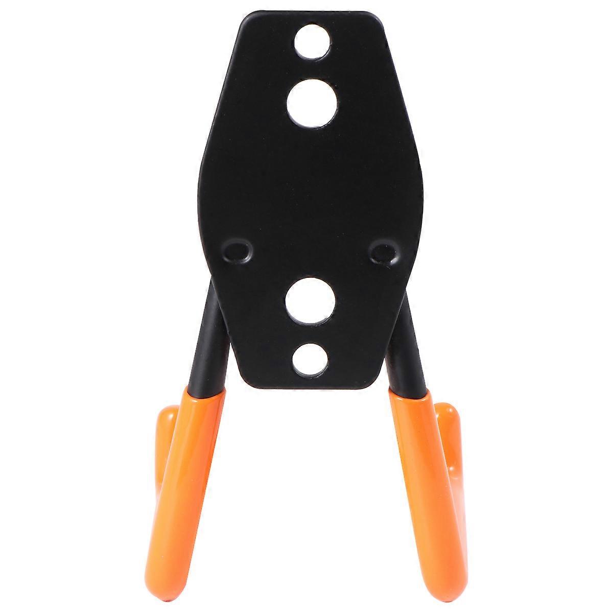 Storage Hooks for Garage Heavy Duty PVC Wall Mount Hangers Home Items Organizer Orange 4Pcs