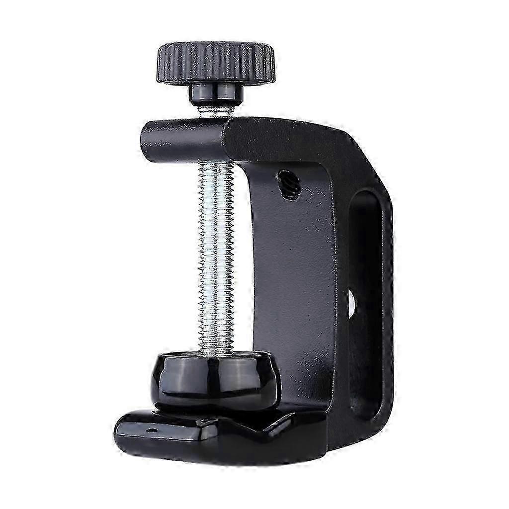 C Clamp Adjustable Aluminum Alloy Clamp with 1/4 Thread for DSLR Camera Edition 0620
